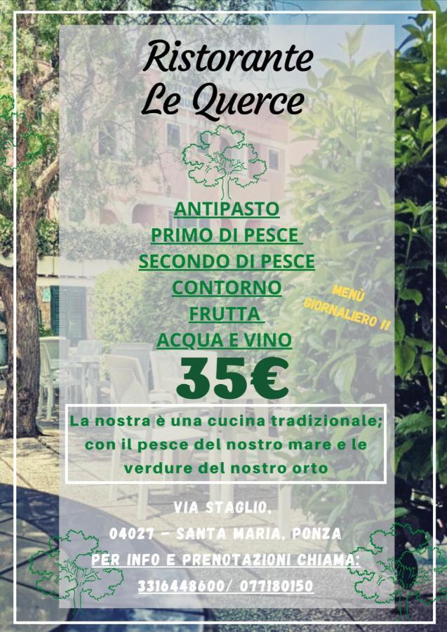 Albergo Le Querce Ponza Bagian luar foto
